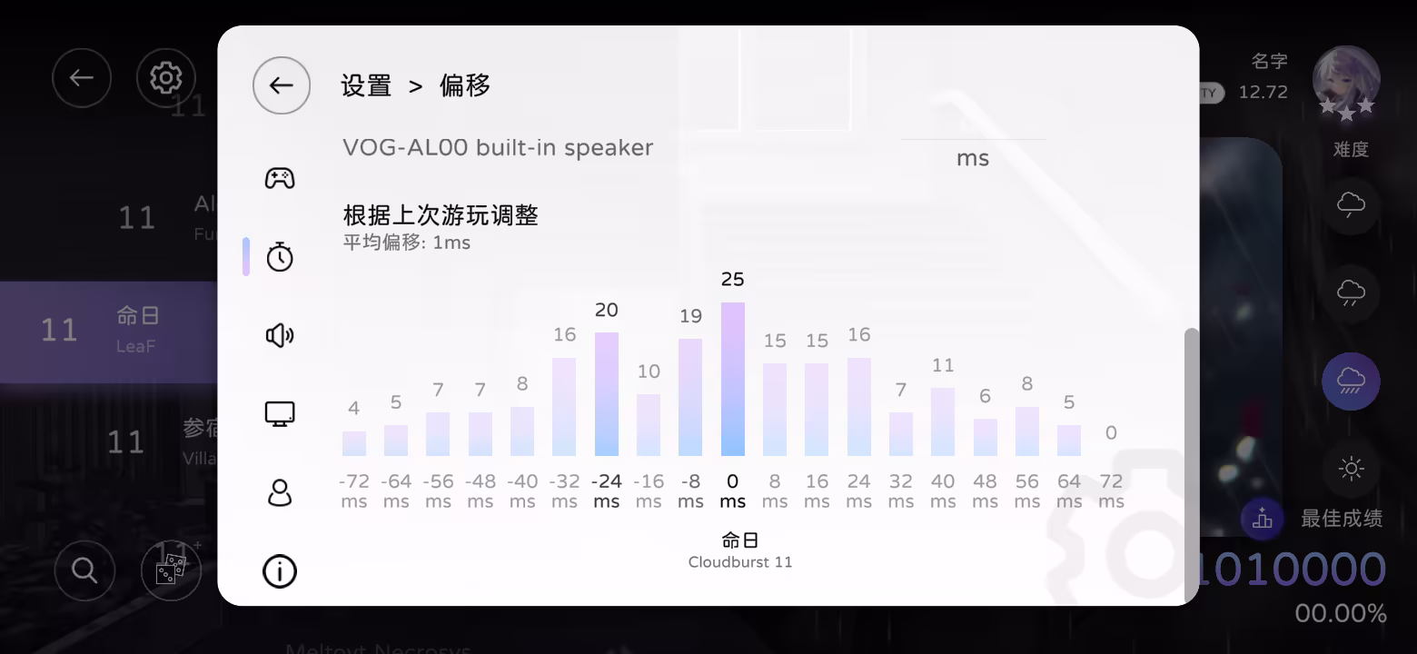 游玩偏移